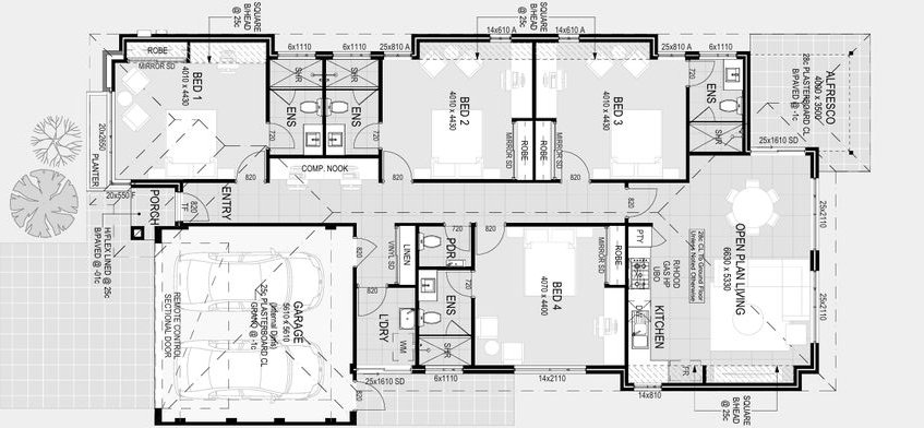 Lot S540 Sunrise Boulevard, Wellard WA (Dual Occ - A)-1